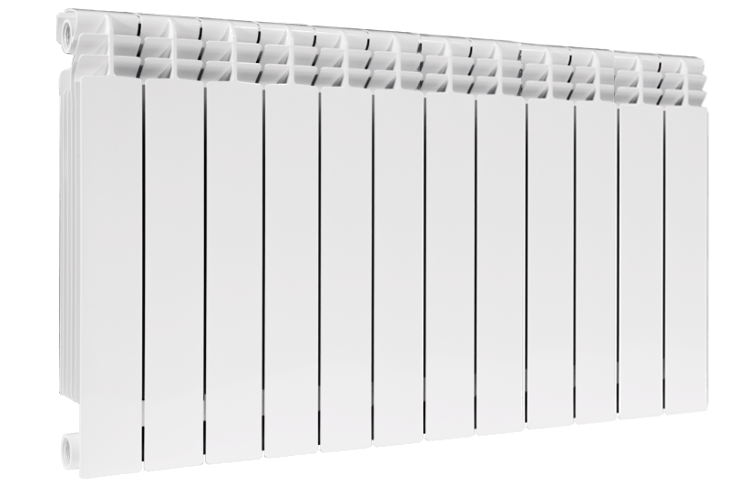 Биметаллический радиатор отопления Fondital 500/100 Bianco Alustal (12 секций)
